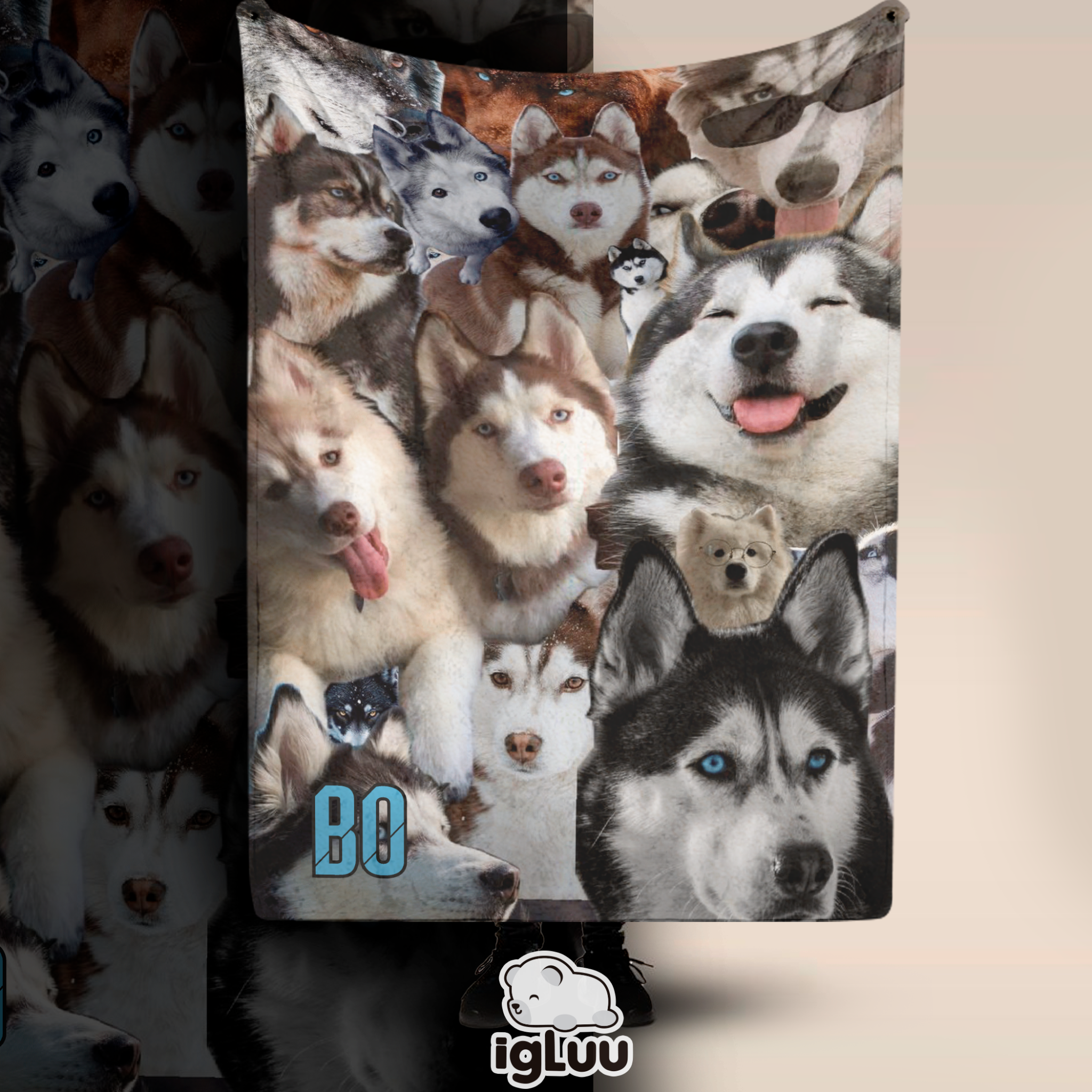 Manta sublimada personalizada