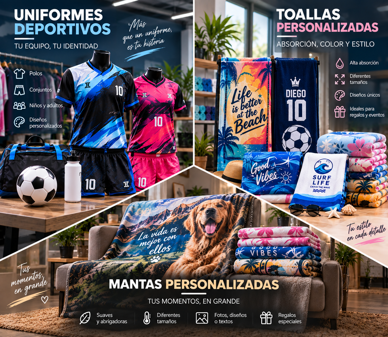 Productos personalizados